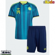 Colombia Rafael Santos Borre #19 Replica Away Minikit World Cup 2026 Short Sleeve (+ pants)